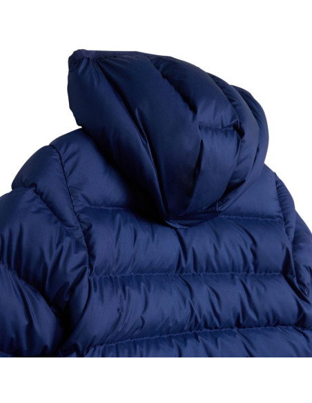 Kurtka dla dzieci adidas synthetic down granatowa jl7392