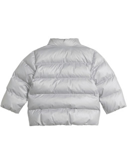 Kurtka dla dzieci adidas synthetic down glam srebrna jm8870 2