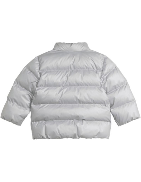 Kurtka dla dzieci adidas synthetic down glam srebrna jm8870