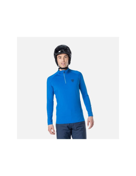 Koszulka rossignol classique 1/2 zip niebieski