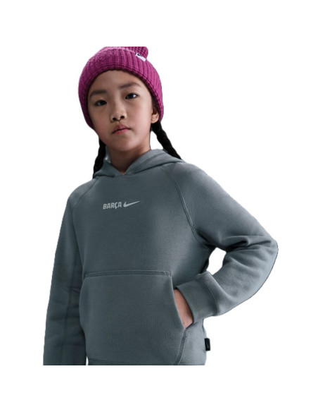 Bluza z kapturem nike junior fc barcelona air wp hm3662-084
