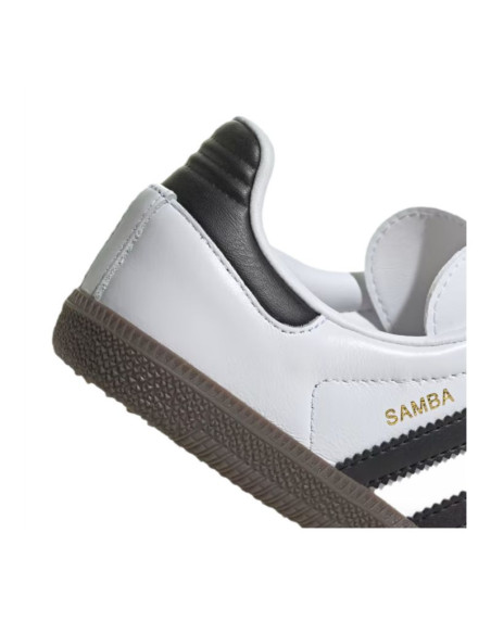 Buty ze skóry dziecięce uniseks adidas samba og kids  - ie3677