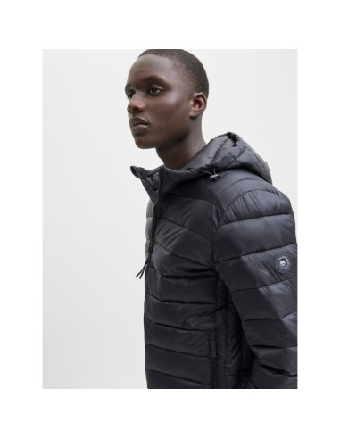 Jack&jones męska kurtka puchowa jjebradley light bodywarmer collar noo 12280970 black