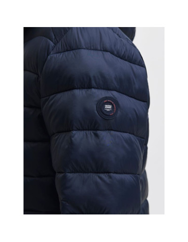 Jack&jones męska kurtka puchowa jjebradley light puffer hood noos 12280970 sky captain