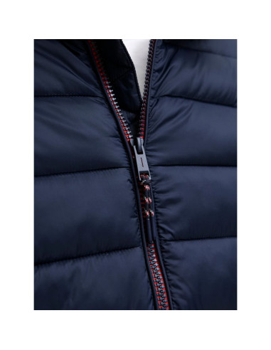 Jack&jones męska kurtka puchowa jjebradley light puffer hood noos 12280970 sky captain