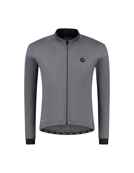 Rogelli koszulka dł. rękaw essential grafitowa 2xl