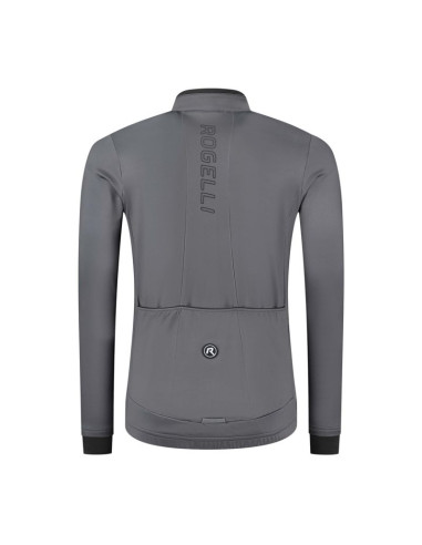 Rogelli koszulka dł. rękaw essential grafitowa 2xl