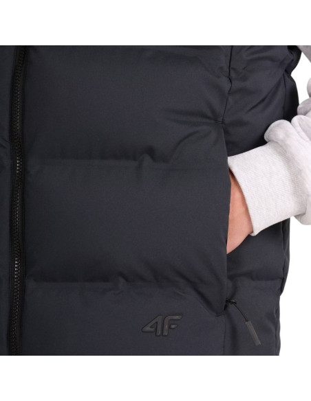 Kamizelka męska 4f m226 głęboka czerń 4fwaw25tvjam226 20s