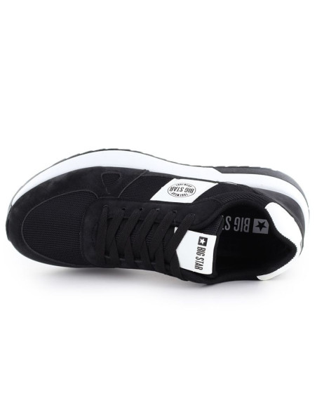 Półbuty sportowe męskie casual czarne big star tt174352