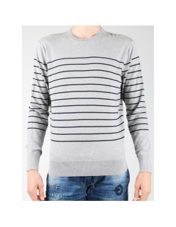 Sweter wrangler fine crew knit w8550ql37