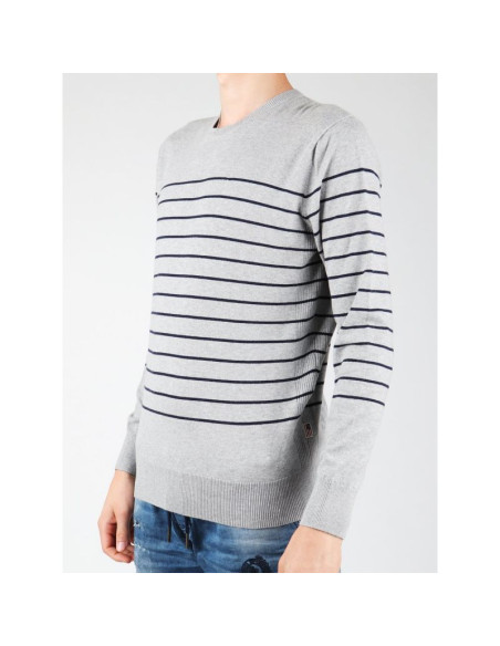 Sweter wrangler fine crew knit w8550ql37