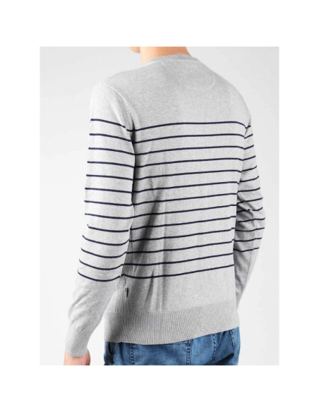 Sweter wrangler fine crew knit w8550ql37