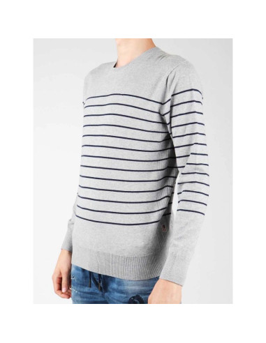 Sweter wrangler fine crew knit w8550ql37