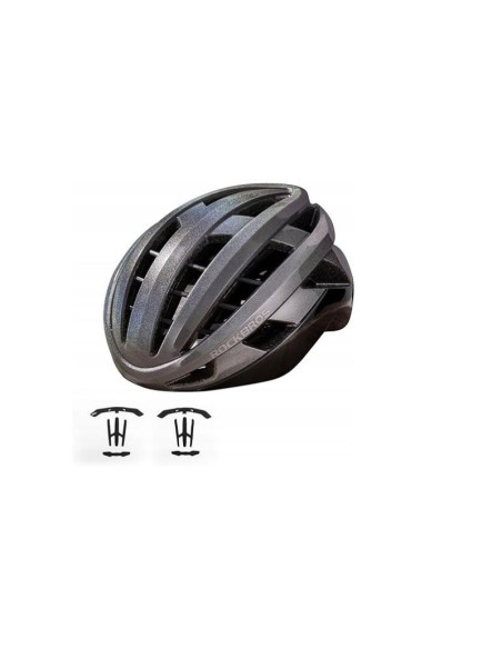 Rockbros kask rowerowy 10110039009 szary l (58-62)