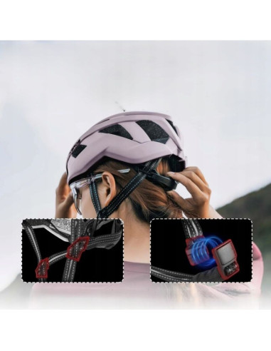 Rockbros kask rowerowy 10110039010 róż l (58-62)