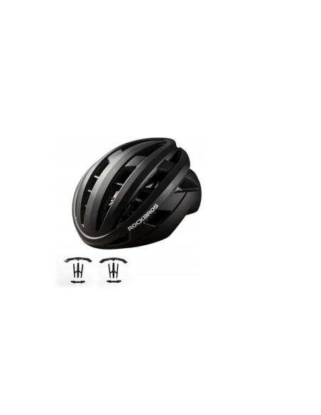 Rockbros kask rowerowy 10110039011 czarn m (54-58)