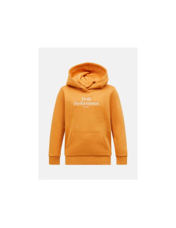 Bluza peak performance jr original hood pomarańczowy