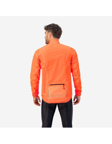 Rogelli kurtka przeciwdeszczowa core pomarańcz l