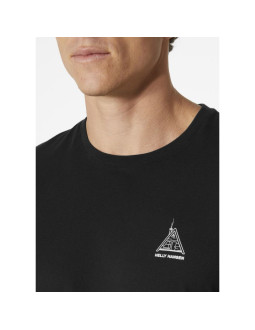 Helly hansen męska koszulka t-shirt f2f organic cotton tee 2,0 63340 990 2