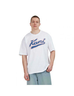 Karl kani t-shirt męski varsity print t-shirt pd00007515 2