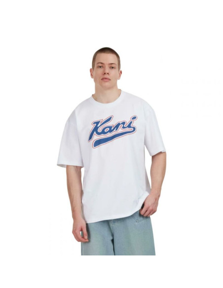 Karl kani t-shirt męski varsity print t-shirt pd00007515