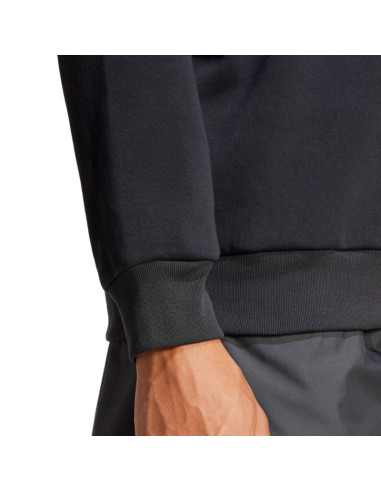 Bluza męska adidas city escape fleece half-zip gd czarna jf3290