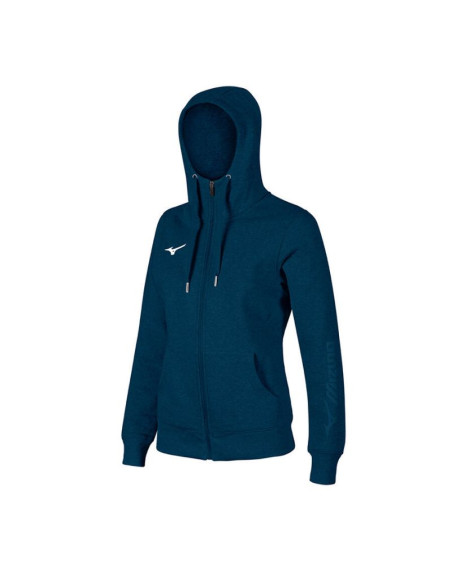 Bluza mizuno sweat fz hoodie w