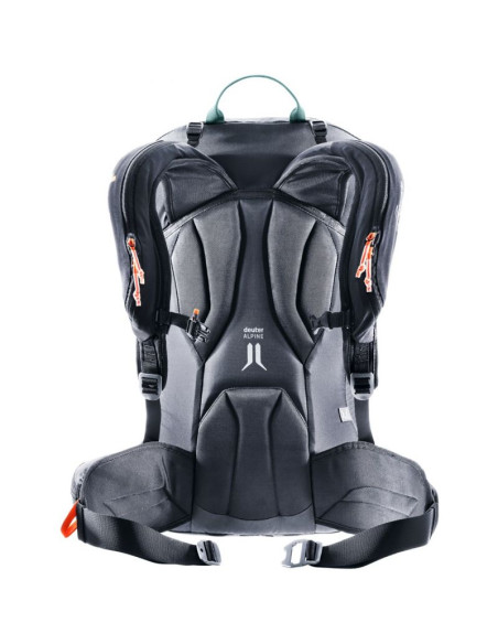 Deuter alproof 30 sl plecak czarny, zielony denim, poliamidowy, poliester