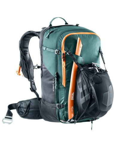 Deuter alproof 30 sl plecak czarny, zielony denim, poliamidowy, poliester