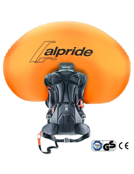 Deuter alproof 30 sl plecak czarny, zielony denim, poliamidowy, poliester