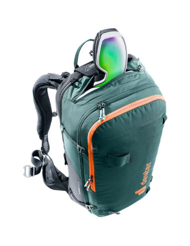 Deuter alproof 30 sl plecak czarny, zielony denim, poliamidowy, poliester