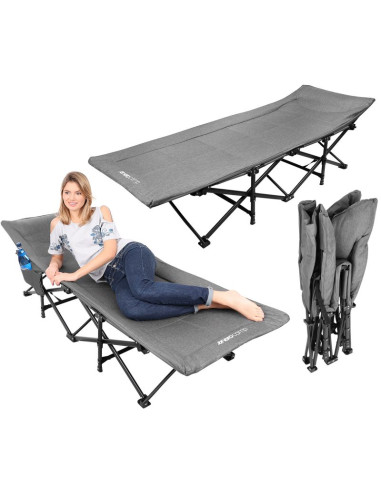 Łóżko turystyczne składane deluxe journey 190x70x36,5cm