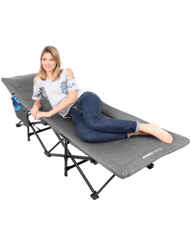 Łóżko turystyczne składane deluxe journey 190x70x36,5cm