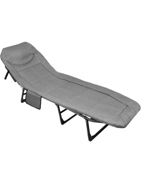 Łóżko turystyczne składane deluxe trip 200x65x29cm