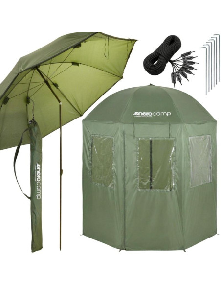 Parasol namiot wędkarski 2w1 enero camp