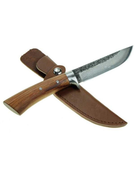 Nóż myśliwski welde ze stali damasceńskiej wh04dm