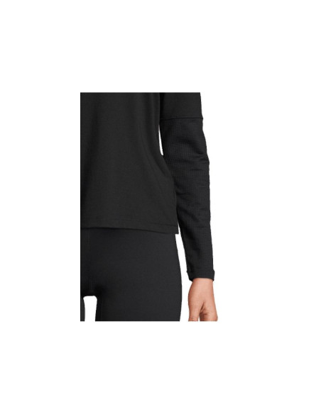 Koszulka casall essential mesh detail long sleeve czarny