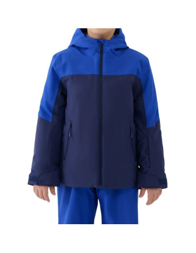 Kurtka narciarska dla chłopca 4f m0821 granatowa 4fjwaw25ttjam0821 31s