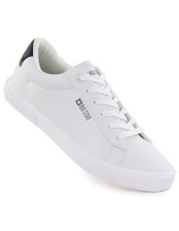 Trampki niskie męskie ekoskóra białe big star tt174001