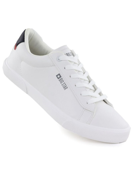 Trampki niskie męskie ekoskóra białe big star tt174001