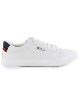 Trampki niskie męskie ekoskóra białe big star tt174001 2