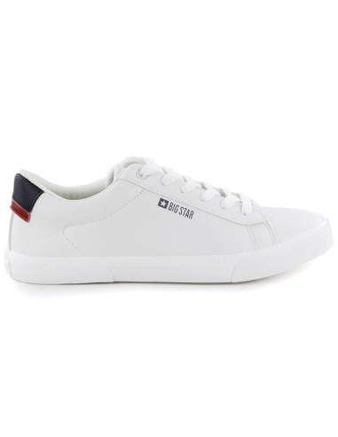 Trampki niskie męskie ekoskóra białe big star tt174001