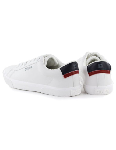 Trampki niskie męskie ekoskóra białe big star tt174001