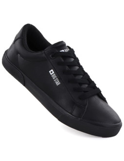 Trampki niskie męskie ekoskóra czarne big star tt174002