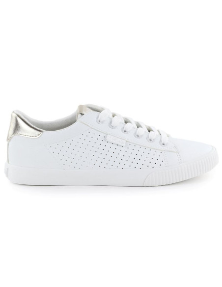 Trampki niskie damskie ażurowe ekoskóra białe big star tt274020