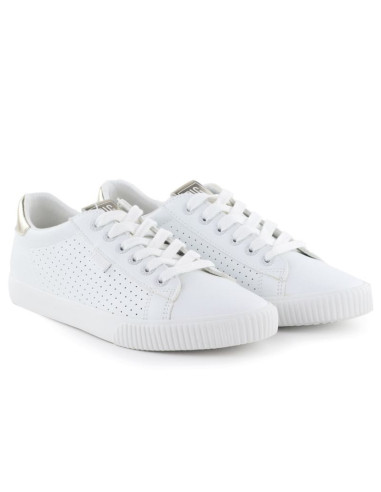 Trampki niskie damskie ażurowe ekoskóra białe big star tt274020