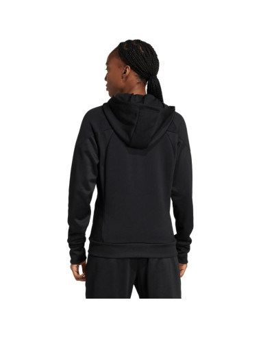 Bluza damska adidas tiro 25 hoodie full-zip czarna jd9079