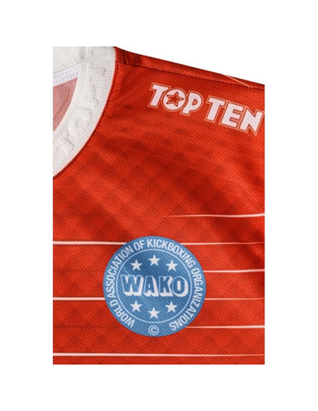 Koszulka do light contactu top ten "wako" (wako approved)