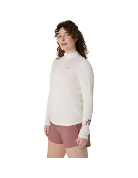 Koszulka asics icon 1/2 zip ls top w