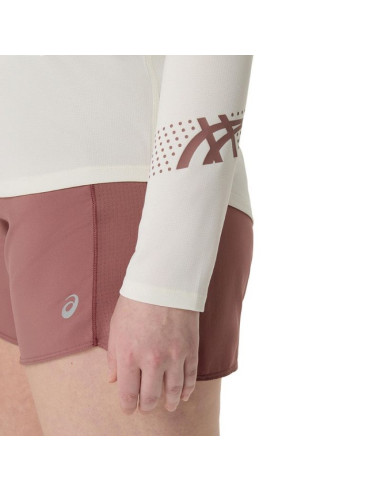 Koszulka asics icon 1/2 zip ls top w